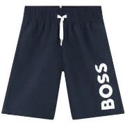 Maillots de bain enfant BOSS Short de bain junior bleu marine - J50662...