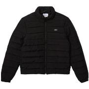 Manteau Lacoste Doudoune à capuche Full Zip Noir