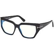 Lunettes de soleil Tom Ford FT5951-B Cadres Optiques, Noir, 54 mm