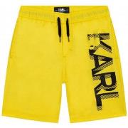 Maillots de bain Karl Lagerfeld short de bain jaune Z20067