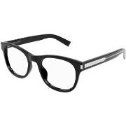 Lunettes de soleil Saint Laurent SL 663 Cadres Optiques, Noir/Transpar...