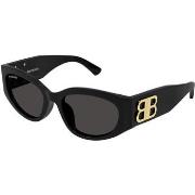 Lunettes de soleil Balenciaga BB0324SK Lunettes de soleil, Noir/Gris, ...