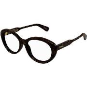 Lunettes de soleil Chloe CH0223O Cadres Optiques, Havana/Transparent, ...