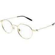 Lunettes de soleil Montblanc MB0317OA Cadres Optiques, Or/Transparent,...