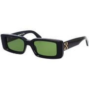 Lunettes de soleil Off-White OERI127 Arthur Lunettes de soleil, Noir/V...