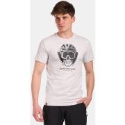 T-shirt Kilpi T-shirt en coton pour homme VIBE-M