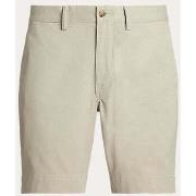 Short Ralph Lauren Bermuda beige en coton stretch