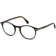 Lunettes de soleil Tom Ford FT5294 Cadres Optiques, Havana, 50 mm