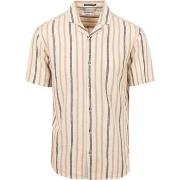 Chemise No Excess Short Sleeve Chemise De Lin Ecru