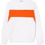 Sweat-shirt Lacoste SWEATSHIRT COLOR-BLOCK EN MOLLETON NON GRATTÉ BLAN...