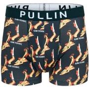 Boxers Pullin Boxer Homme Microfibre GYMTONIC Noir