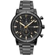 Montre Pierre Lannier CRITERIUM Cadran Noir Bracelet