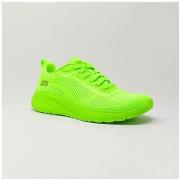 Baskets Skechers BASKET BOBS SQUAD VERT FLUO