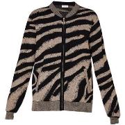 Gilet Liu Jo Cardigan en jacquard avec zip