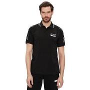 T-shirt Emporio Armani EA7 Polo homme Noir Ea7 Emporio Armani - 3DPF20...