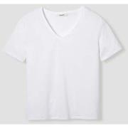 Blouses Promod T-shirt col V éco-conçu