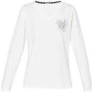 T-shirt Liu Jo T-shirt avec cœur et strass