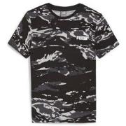 T-shirt enfant Puma TEE SHIRTCAMO JR - Noir - 128