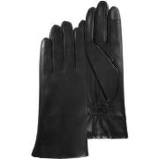 Gants Isotoner Gants Femme tactiles Cuir doublés Noir