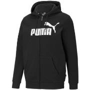 Veste Puma - Sweat zippé capuche - noir