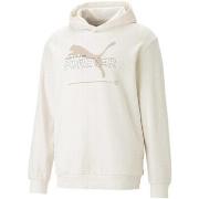 Sweat-shirt Puma - Sweat capuche - beige