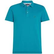 T-shirt Tommy Hilfiger Polo ajusté bleu en coton bio