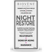 Anti-Age &amp; Anti-rides Biovène Night Restore Super Glow Facial Seru...