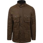 Veste Barbour Manteau Ciré Corbridge Marron