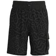 Short BOSS SHORT NOIR DALTU À MOTIF AVEC POCHE CARGO