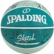 Ballons de sport Spalding Sketch crack sz7 rubber basketball