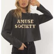 T-shirt Amuse Society - T-shirt manches longues - anthracite