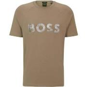 T-shirt BOSS T-Shirt kaki