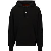 Polaire BOSS Sweat à capuche noir