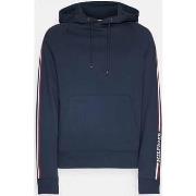 Polaire Tommy Hilfiger Sweat à capuche marine en coton bio