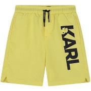 Maillots de bain enfant Karl Lagerfeld Short de bain junior jaune Z300...