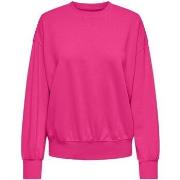 Sweat-shirt Only 15312085 BELLA NECK-RASPBERRY ROSE