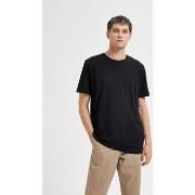 T-shirt Selected 16087842 HASPEN-BLACK