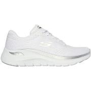 Baskets Skechers BASKETS ARCH FIT 2-0 GLOW THE DISTANCE BLANC