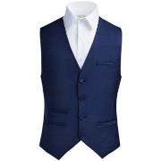 Gilets de costume Bruce Field Gilet pure laine super 110's Vitale Barb...