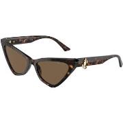 Lunettes de soleil Jimmy Choo JC5008 Lunettes de soleil, Havana/Marron...