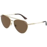 Lunettes de soleil Jimmy Choo JC4002B Lunettes de soleil, Or/Marron, 6...