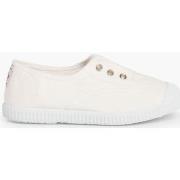 Espadrilles Pisamonas Tennis en Toile avec Bout Caoutchouc Sans Lacets