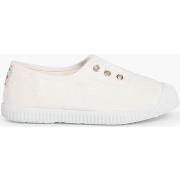 Espadrilles Pisamonas Tennis en Toile avec Bout Caoutchouc Sans Lacets