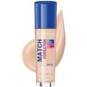 Fonds de teint &amp; Bases Rimmel London Fond de Teint Match Perfectio...