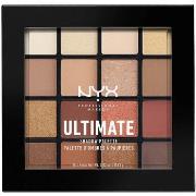 Fards à paupières &amp; bases Nyx Professional Make Up Palette Fard à ...