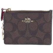 Pochette Coach Porte-carte en cuir