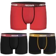 Boxers Freegun Lot de 3 boxers garcon coton/ea unis