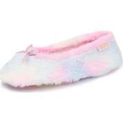 Chaussons enfant Isotoner Chaussons ballerines Junior Multico Rose