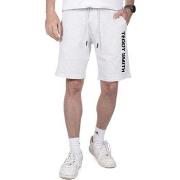 Short Teddy Smith Short MICKAEL White Melange