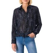 Chemise Teddy Smith Chemisier LARA Noir